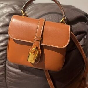 Brown Leather Handbag
